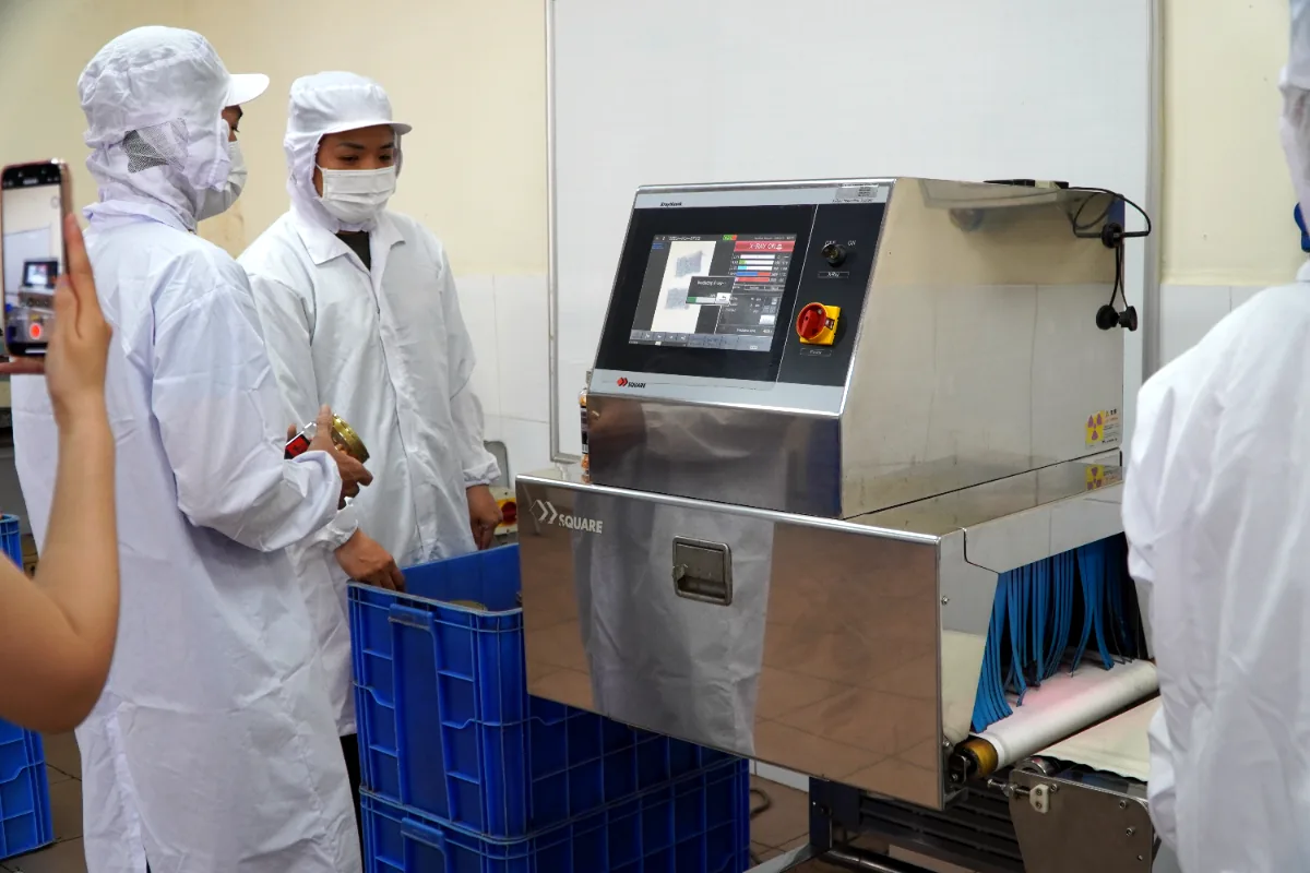 Kiểm tra X-ray từng hũ